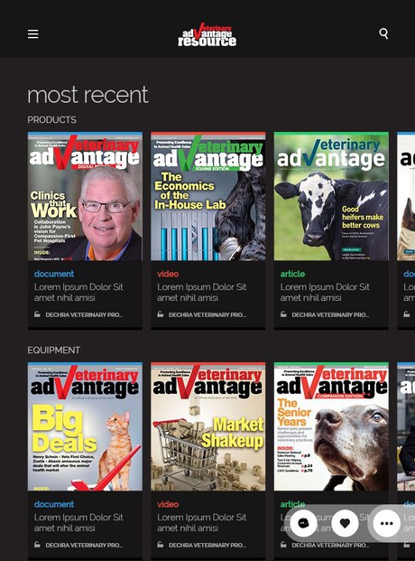 VetAdvantage Magazine Resource App